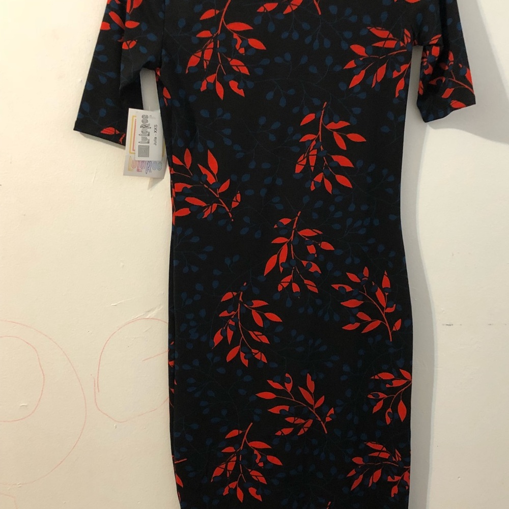 Lularoe Julia Dress size XXS (perfect for kids!)